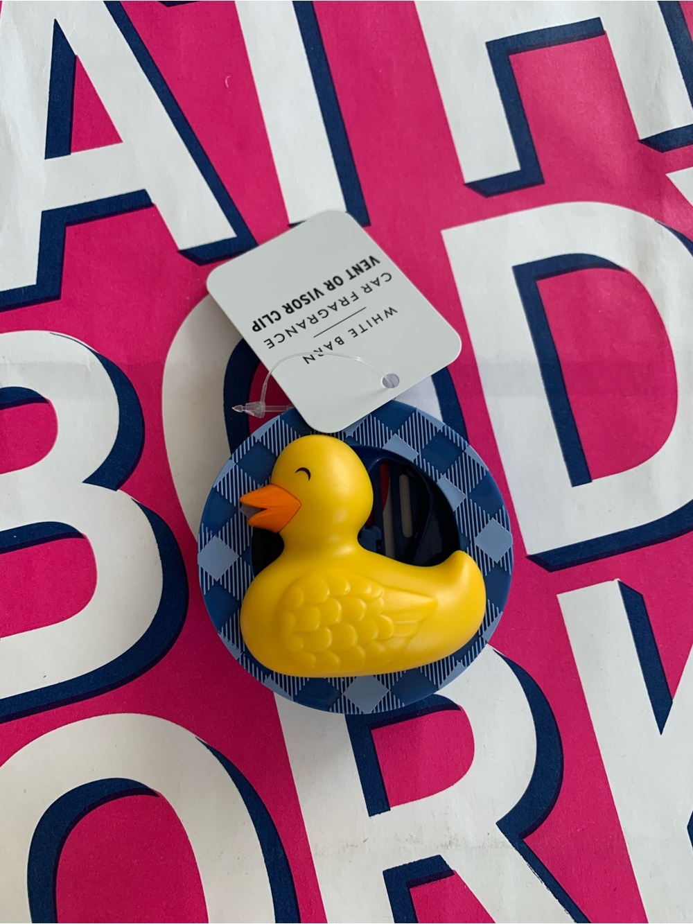 NWT Bath & Body Works Billie The Duck Car Vent/Visor Clip - Picture 2 of 4
